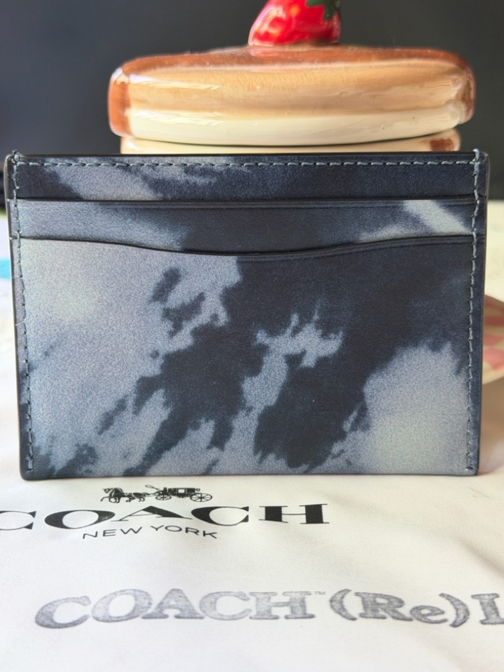 💙🩵💙 COACH RESTORED ESSENTIAL CARD CASE 💙🩵💙 - Picture 6 of 16